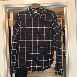 Men’s Nike SB flannel button down shirt